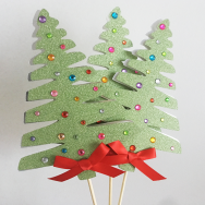 Christmas Tree Wand/Centerpiece