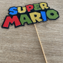 Super Mario Cake Topper