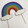 Rainbow Cake Topper