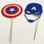 Captain America Cake Topper