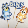 Bluey Cake Topper