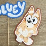 Bluey Cake Topper