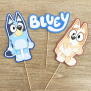 Bluey Cake Topper