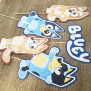 Bluey Family Cake Topper