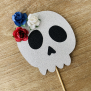 Skull Cupcake Topper