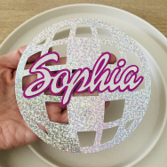 Disco Ball Name Place Card