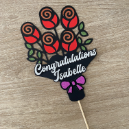 Congratulations Cake Topper