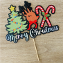 Christmas Cake Topper