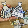 Bridal Party Cupcake Topper