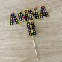 Gem Name Age Cupcake Topper