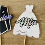 Bride Groom Cake Topper