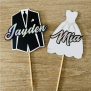 Bride Groom Cake Topper