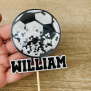 Soccer Ball Shaker Cupcake Topper