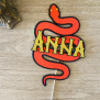 Snake Cake Topper