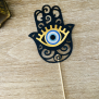 Hamsa Evil Eye Cupcake Topper