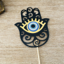 Hamsa Evil Eye Cupcake Topper