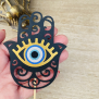 Hamsa Evil Eye Cupcake Topper