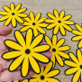 Yellow Daisy Confetti