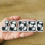 Soccer Name Sticker