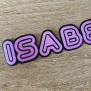 Retro Name Sticker