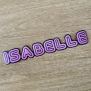 Retro Name Sticker