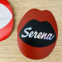 Lips Name Sticker