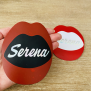 Lips Name Sticker