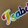 Rainbow Name Sticker