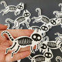 Cat Skeleton Confetti