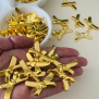 Gold Bow Beads