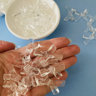 Clear Ribbon Bead