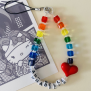 Rainbow Name Charm