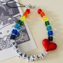 Rainbow Name Charm