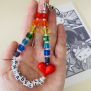 Rainbow Name Charm