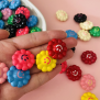 Smile Flower Beads