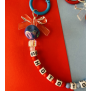 Red Blue Name Chain