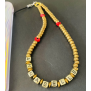 Gold Red Heart Name Chain